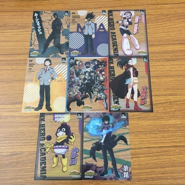 トレカ カード まとめ 僕のヒーローアカデミア ヒロアカ 峰田 実 荼毘 ムーンフィッシュ 八百万 百 麗日 お茶子 36