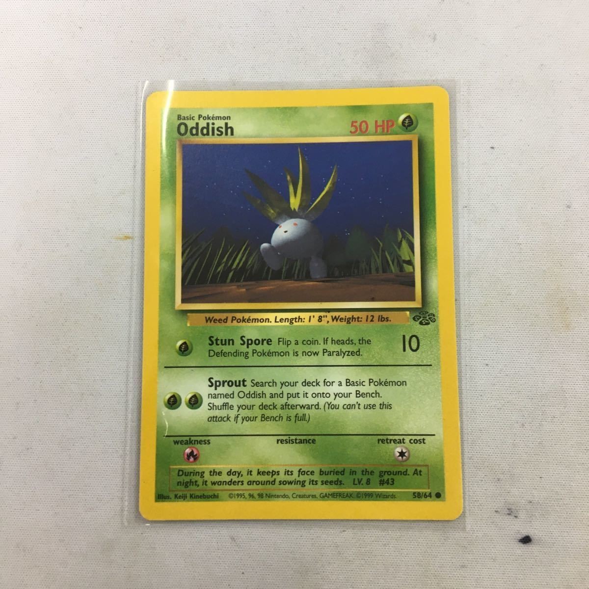 ポケモンカード 旧裏面 海外 英語版 ナゾノクサ 51