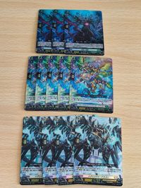 Cardfight Vanguard Deep Sea Scissors RR Germinate Found Dragon