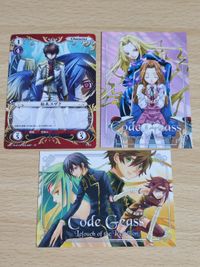 Code Geass Carddass Masters Lelouch Suzaku Promo Card