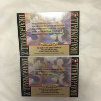 Dragon Ball Card Lot Vegeta Son Gohan 18 English Version サムネイル 4