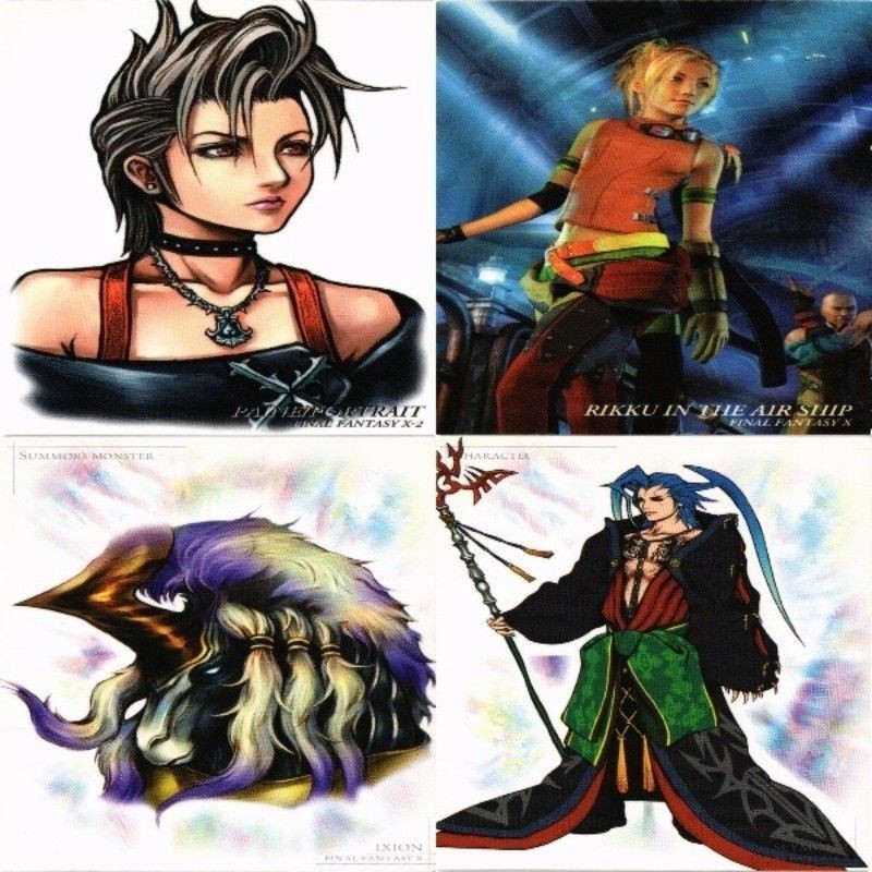 【状態B】ファイナルファンタジーX 10 パイン リュック シーモア イプシロン カード まとめ