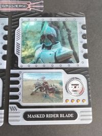仮面ライダー 森永 ウエハース 3Dカード レンチキュラーカード アートギャラリー まとめ ブレイド アギト クウガ サムネイル 2