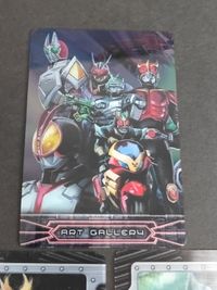 仮面ライダー 森永 ウエハース 3Dカード レンチキュラーカード アートギャラリー まとめ ブレイド アギト クウガ サムネイル 4