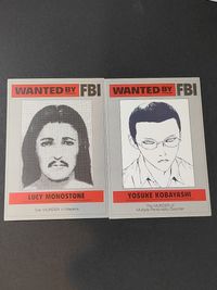 プロモーションカード WANTED BY FBI 多重人格探偵サイコ トレーディングカード ミスプリント 交換特典 No.109 NO.110 ルーシー・モノストーン YOSUKE KOBAYASHI サムネイル 1
