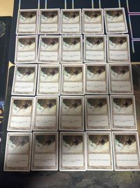解呪/Disenchant 25枚 まとめ 型番統一 MTG 7ED 第7版 白枠 旧枠 大量