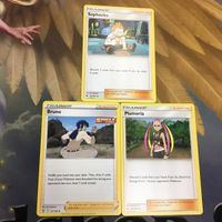 ポケモンカード 旧裏面 海外 英語版 3枚 マーマネ ブルーノ プルメリ 2