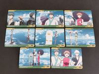 銀魂 カード バンダイ 2011 空知英秋 かぶき町絵札コレクション エンディングカード セミコンプ 8枚セット 坂田銀時 定春 クリアコレクション サムネイル 2