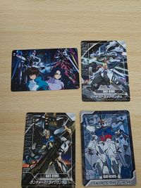 Gundam Launcher Strike Sword Strike Kira Cagalli Card