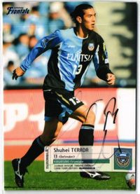 Terada Shuhei Kawasaki Frontale Autograph Soccer Card