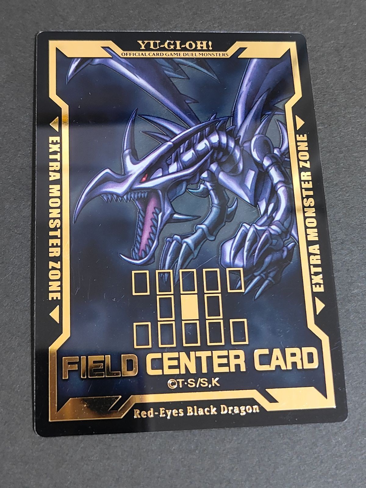 遊戯王 フィールドセンターカード 真紅眼の黒竜 レッドアイズ