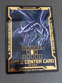 遊戯王 フィールドセンターカード 真紅眼の黒竜 レッドアイズ
