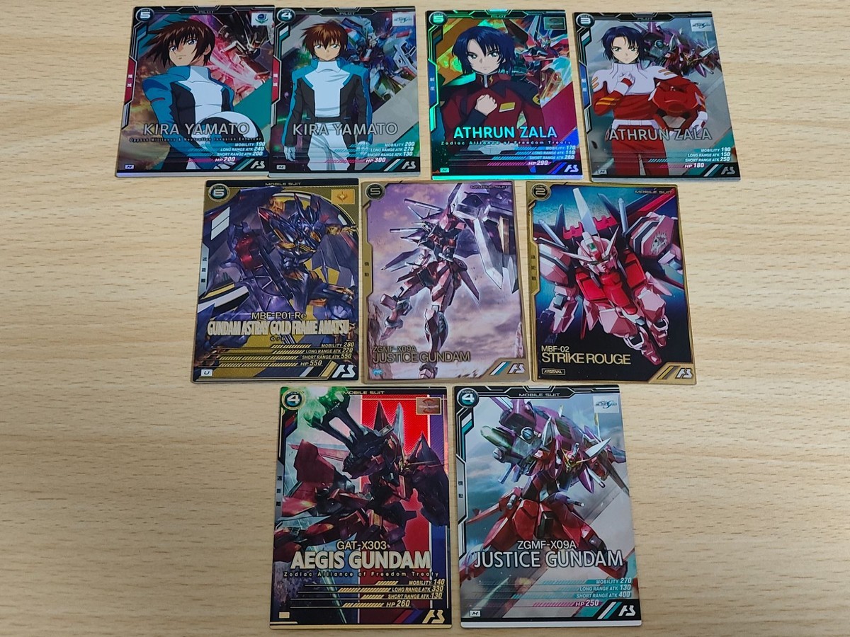 アーセナルベース カード アスラン M ST01-007 ST03-006 キラ・ヤマト ST01-006 ガンダムアストレイゴールドフレーム天 UT03-030