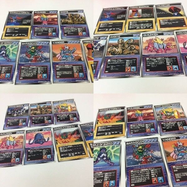スーパーロボット大戦 カード スクランブルギャザー スパロボ まとめ 初版 3 5 4 6 ギルディーン プリンスシャーキ