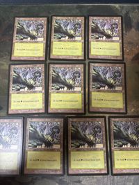 ウルザズ・サーガ 森/Forest 10枚 英語版 EN 型番統ー まとめ MTG 人気絵柄 基本土地 大量 USG