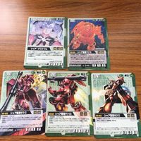 ガンダムウォー カード まとめ 機動戦士 ガンダム シャア アズナブル ジオング シャア専用機 百式 ザクⅡ リック 26 サムネイル 3