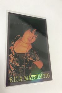 idol-36 アイドル タレント カード 松本 梨香 キラ サンミュージック サムネイル 1