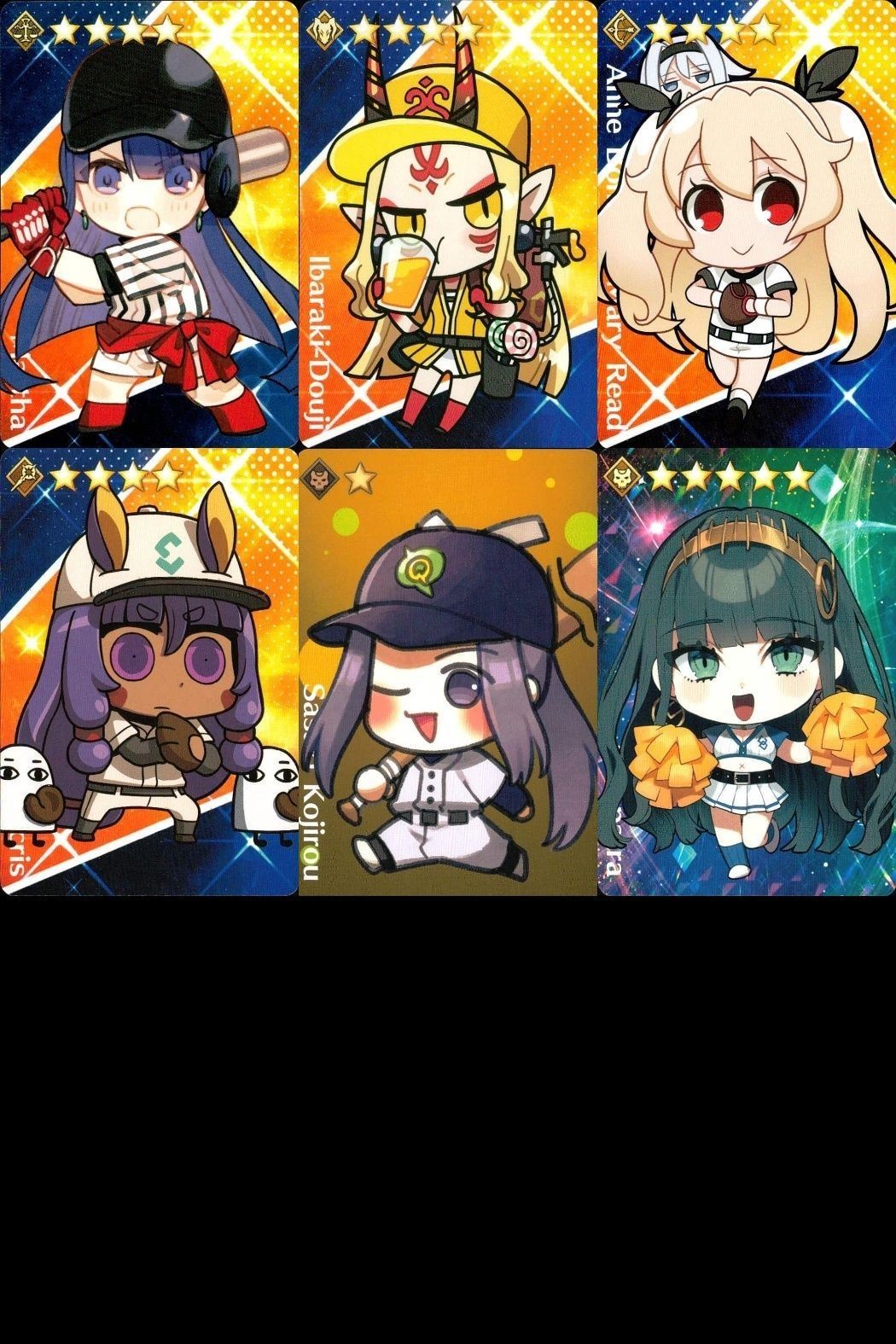 カード Fate FGO グレイルリーグ 野球 まとめ マルタ 茨木童子 アン・ボニー&メアリー・リード ニトクリス
キャスター 佐々木小次郎 クレオパトラ コレクション ap304 o14