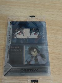 ガンダム SEED DESTINY 森永 ウエハース 3D ラクス・クライン メイリン・ホーク シン・アスカ ギルバート・デュランダル サムネイル 3