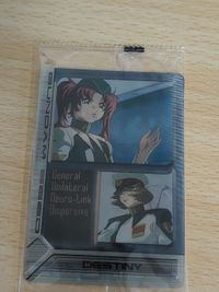 ガンダム SEED DESTINY 森永 ウエハース 3D ラクス・クライン メイリン・ホーク シン・アスカ ギルバート・デュランダル サムネイル 2