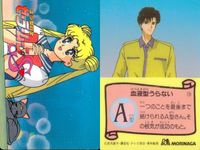 セーラームーン カード 森永 まとめ 水野亜美 火野レイ タキシード仮面 18 23 24 19 血液型うらない 血液型 モリナガ morinaga サムネイル 2