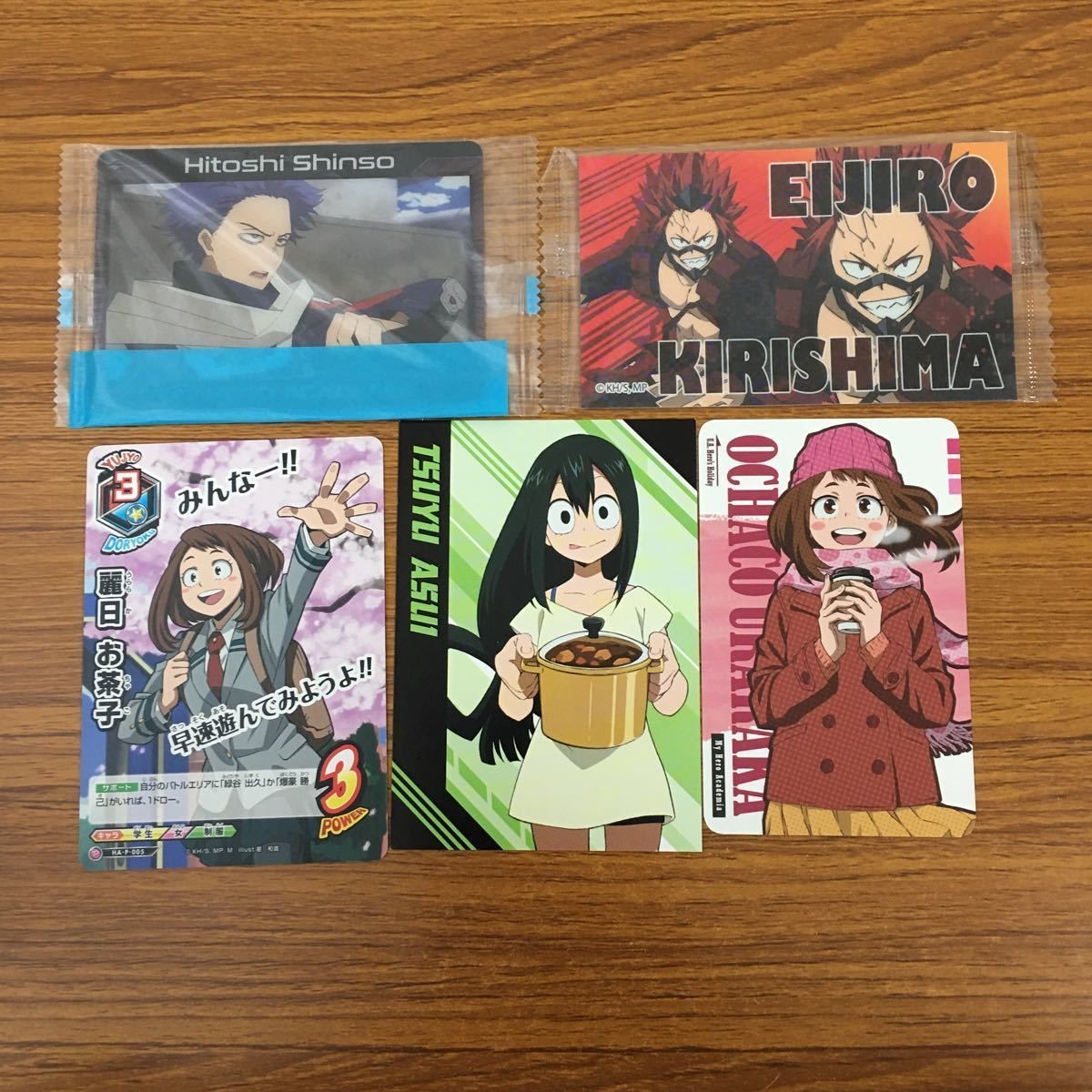トレカ カード まとめ 僕のヒーローアカデミア ヒロアカ 麗日 お茶子 蛙吹 梅雨 18