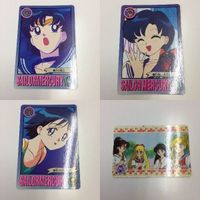 Sailor Moon Card Bandai Water Warrior Ami Luna