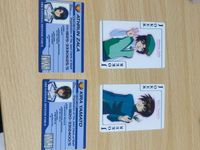 Gundam SEED Rare ID Card Aslan Cagalli Kira Yamato