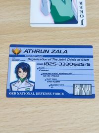 希少 レア アスラン ザラ キラ ヤマト ガンダムSEED シード JOKER IDカード サムネイル 4