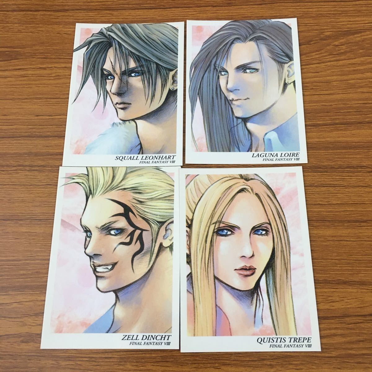 Final Fantasy FF Trading Card Lot Laguna Squall Quistis