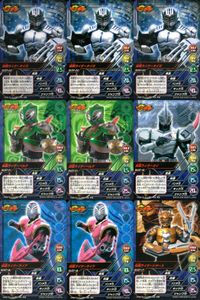 仮面ライダー龍騎 TOP TRUMPS 仮面ライダートップトランプス TOP TRUMPS BANDAI カード まとめ スペシャル 仮面ライダータイガ 仮面ライダーベルデ 仮面ライダーガイ 仮面ライダーライア 9枚 バンダイ サムネイル 1