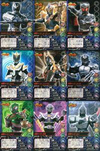 仮面ライダー龍騎 MASKED RIDER TOP TRUMPS 仮面ライダートップトランプス TOP TRUMPS BANDAI カード まとめ ライダー オルタナティブ ゼロ 仮面ライダーオーディン 仮面ライダーリュウガ 9枚 サムネイル 1