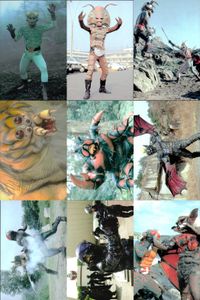 仮面ライダーチップスR Calbee×Magazine Z 仮面ライダーチップスR カルビー × Magazine Z マガジンZ カード まとめ カード まとめ 怪人 対決 場面 ガメレオジン ザンブロンゾ 屋久島のツチグモ サムネイル 1