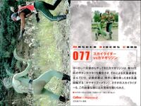 仮面ライダーチップスR MASKED RIDERS CARD 仮面ライダーチップスR カルビー × Magazine Z マガジンZ カード まとめ カード まとめ MASKED RIDERS CARD ハエトリバチ 変貌 9枚 サムネイル 6