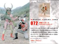 仮面ライダーチップスR MASKED RIDERS CARD 仮面ライダーチップスR カルビー × Magazine Z マガジンZ カード まとめ カード まとめ MASKED RIDERS CARD ハエトリバチ 変貌 9枚 サムネイル 10