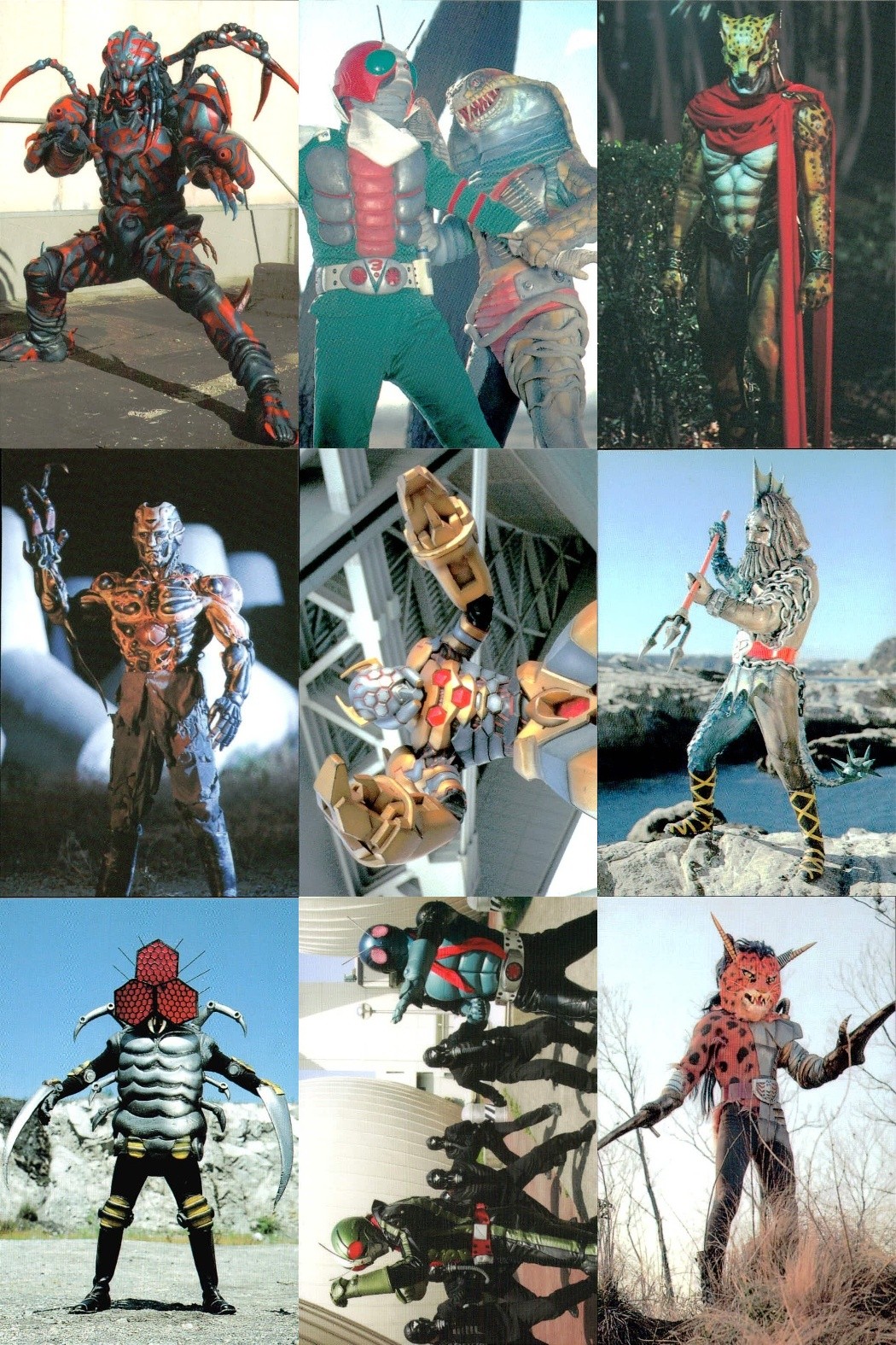 仮面ライダーチップスR MASKED RIDERS CARD 仮面ライダーチップスR カルビー × Magazine Z マガジンZ カード まとめ カード まとめ 怪人 シーン アラクネアワーム ルボア 改造兵士レベル2 友情