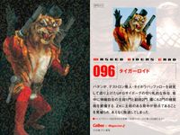 仮面ライダーチップスR MASKED RIDERS CARD 仮面ライダーチップスR カルビー × Magazine Z マガジンZ カード SPB まとめ カード まとめ 怪人 タイガーロイド 狼男 ウカワーム 3枚 カルビー サムネイル 2