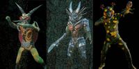 仮面ライダーチップスR MASKED RIDERS CARD 仮面ライダーチップスR カルビー × Magazine Z マガジンZ カード SPB まとめ カード まとめ 怪人 カミキリキッド グランザイラス ヤモリジン 3枚 サムネイル 1