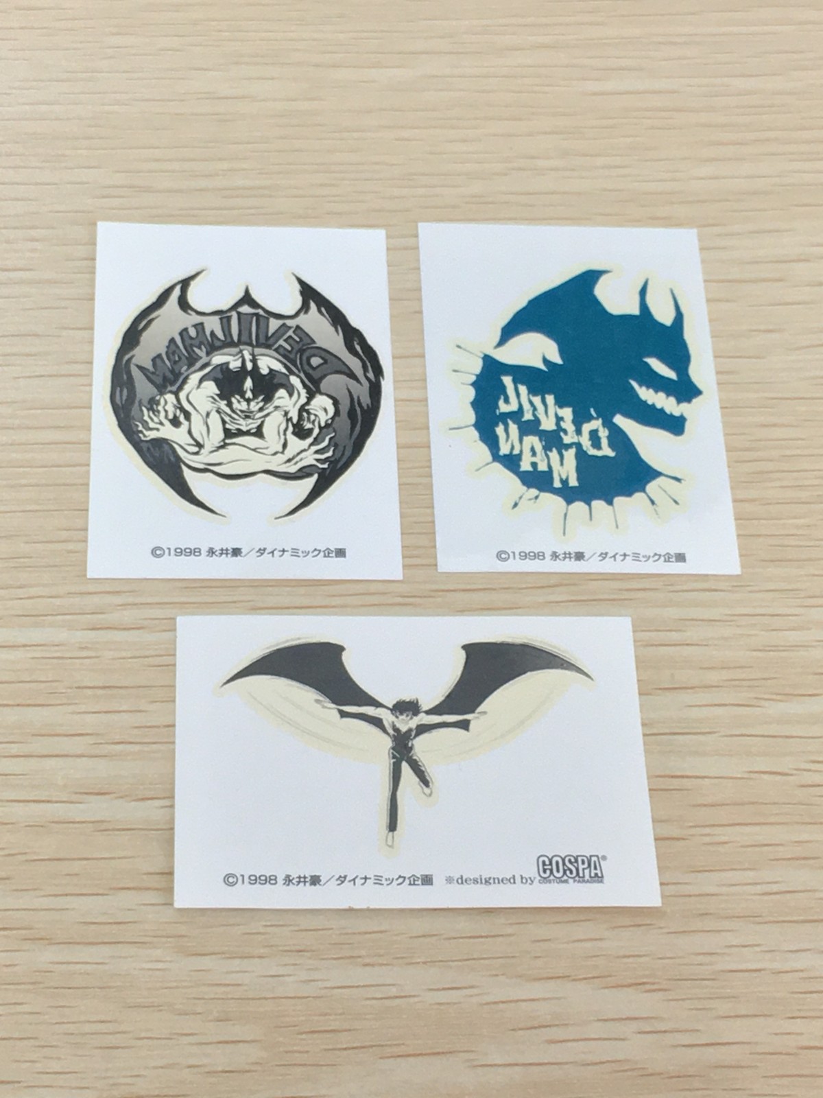 デビルマン デビルマン ペーパータトゥ ペーパータトゥー 永井豪 COSPA ダイナミック企画 まとめ ペーパータトゥ 3枚 COSPA(コスチュームパラダイス)