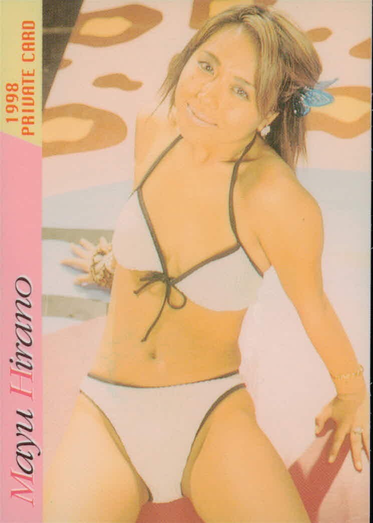ミスMAP天国 1998 PRIVATE CARD タレント ミスMaps ミスマップス 芸能人 カード ミスMap天国2 カード 平野真由 トレカ 29 EWC タレント