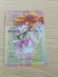 美少女戦士 セーラームーン 美少女戦士セーラームーン 明治 たけのこの里 コラボ クリアカード 木野まこと カード スーパーセーラージュピター トレカ 明治 たけのこの里コラボ クリア サムネイル 1