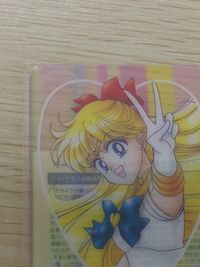 美少女戦士 セーラームーン 美少女戦士セーラームーン 明治 たけのこの里 コラボ クリアカード 愛野美奈子 カード スーパーセーラーヴィーナス トレカ 明治 たけのこの里コラボ クリア サムネイル 2