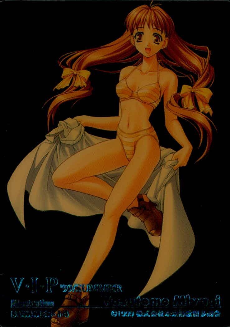 V.I.P. '99/SUMMER カード Tsutomo Miyori トレカ SUMMER 14 未来蜂歌留多商会 同人