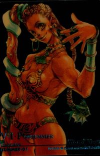 V.I.P. '99/SUMMER 未来蜂歌留多商会 カード Mami Hou トレカ SUMMER-01 未来蜂歌留多商会 イラスト サムネイル 1
