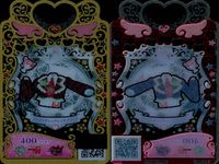 ワッチャプリマジ！ ワッチャプリマジ！ プリマジ カード R まとめ カード まとめ トップス アクセサリー ボトムス シューズ スプリングフラワーパープル ロゴサンバイザー アシメツートンパーカ プリマジチェックシックブラック サムネイル 6