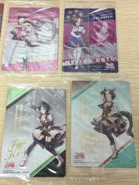 ウマ娘 プリティーダービー ウマ娘 ウエハース カード まとめ キャラクター サポート プロフィール ストーリー タイキシャトル サクラバクシンオー ジェンティルドンナ メイショウドトウ チェザリオ サクラローレル フジキセキ サムネイル 10