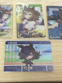 ウマ娘 プリティーダービー ウマ娘 ウエハース カード まとめ キャラクター サポート プロフィール ストーリー タイキシャトル サクラバクシンオー ジェンティルドンナ メイショウドトウ チェザリオ サクラローレル フジキセキ サムネイル 5