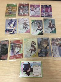 ウマ娘 プリティーダービー ウマ娘 ウエハース カード まとめ キャラクター サポート プロフィール ストーリー タイキシャトル サクラバクシンオー ジェンティルドンナ メイショウドトウ チェザリオ サクラローレル フジキセキ サムネイル 6
