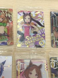 ウマ娘 プリティーダービー ウマ娘 ウエハース カード まとめ キャラクター サポート プロフィール ストーリー タイキシャトル サクラバクシンオー ジェンティルドンナ メイショウドトウ チェザリオ サクラローレル フジキセキ サムネイル 15