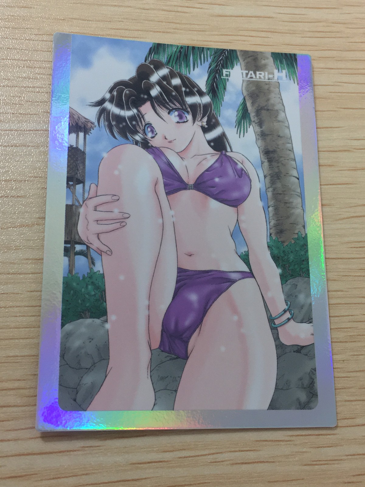 ふたりエッチ カード 小野田ゆら トレカ H-06 H アマダ トレーディング